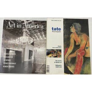 Lot of 2 Art Magazines Art In America 2007 & Tate 1994 Kitaj's true confessions